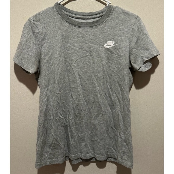 Nike Dri-Fit Kids T-Shirt‎ Size Small - Grey - Picture 1 of 5